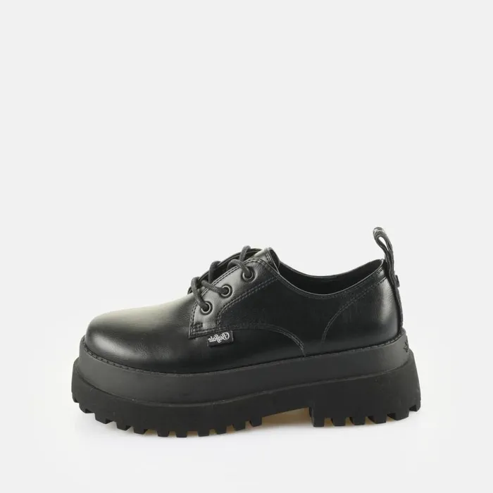 Shop Lace Up Shoes BUFFALO Pluto Lace Black