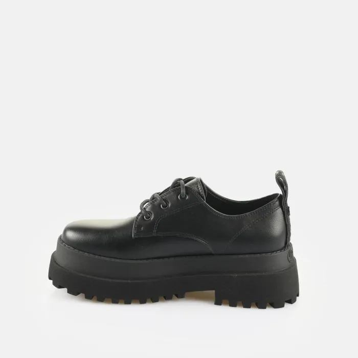 Shop Lace Up Shoes BUFFALO Pluto Lace Black