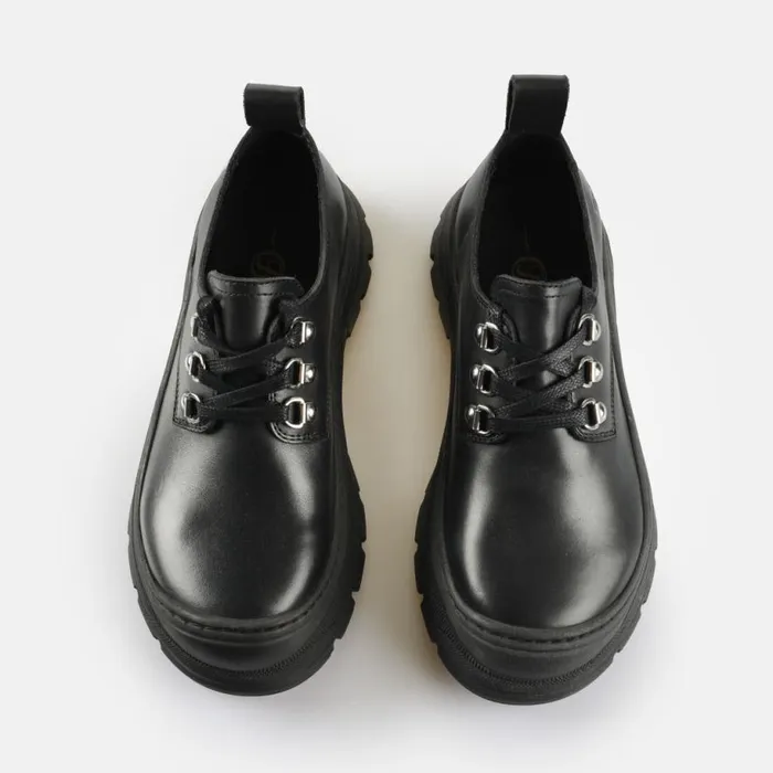 Shop Lace Up Shoes BUFFALO Roam Lace Up Lo Hike Black