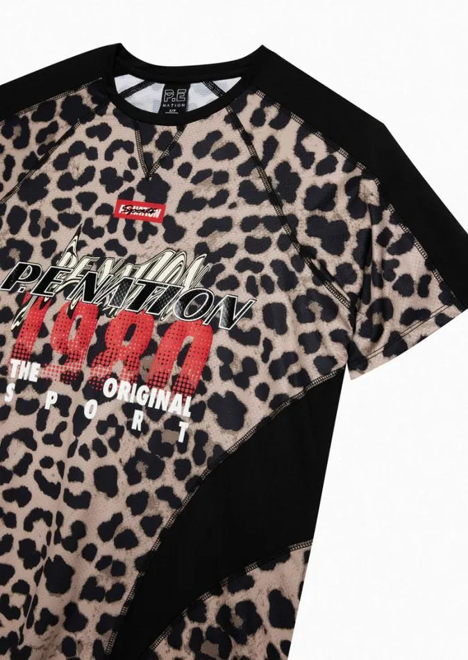 Shop LAP TIME AIR FORM SS TEE IN ANIMAL PRINT PE Nation Tees and Tanks