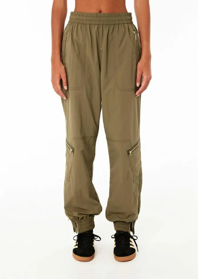 Shop PITLANE PANT IN KHAKI PE Nation Pants
