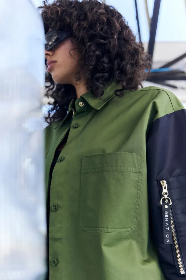 Shop RIDGELINE LS SHIRT IN PESTO PE Nation Long Sleeve Tops
