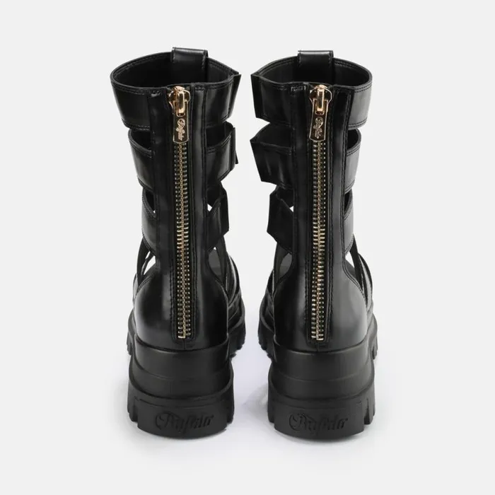 Shop Sandals and Slides BUFFALO Aspha Zeus Black