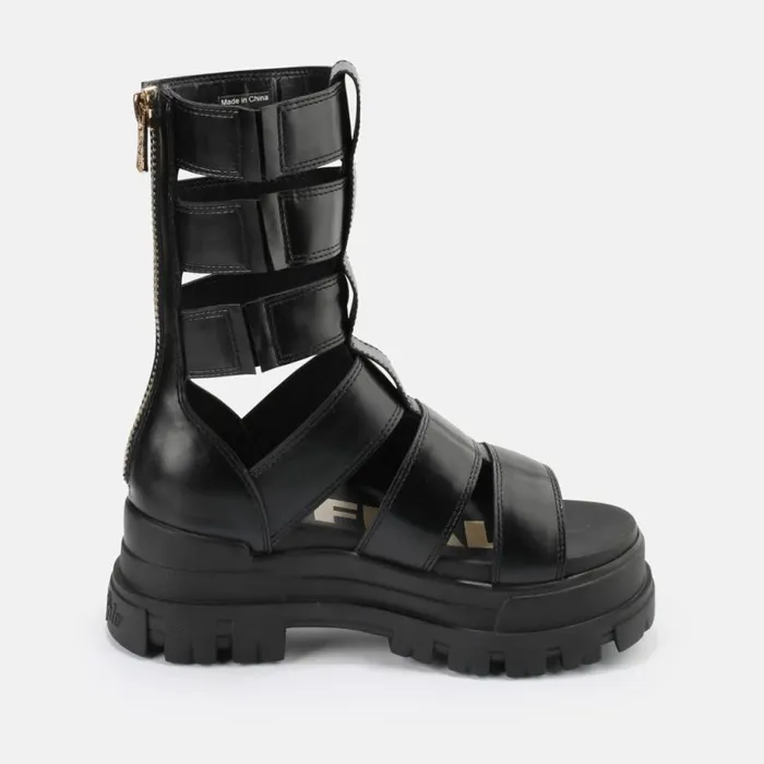 Shop Sandals and Slides BUFFALO Aspha Zeus Black