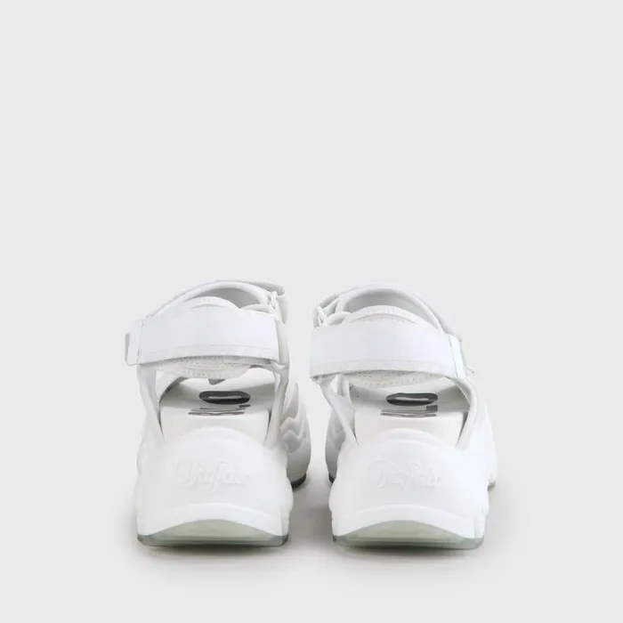 Shop Sandals and Slides BUFFALO Binary 0 White