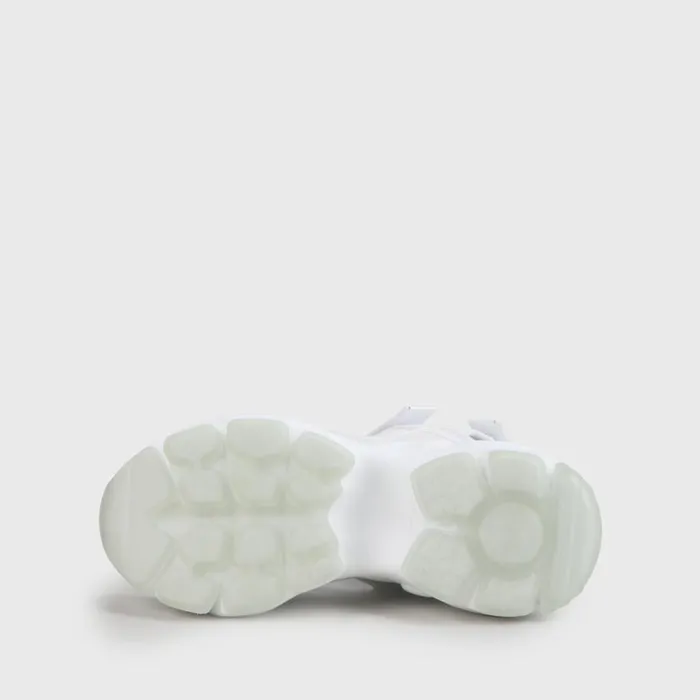 Shop Sandals and Slides BUFFALO Binary 0 White