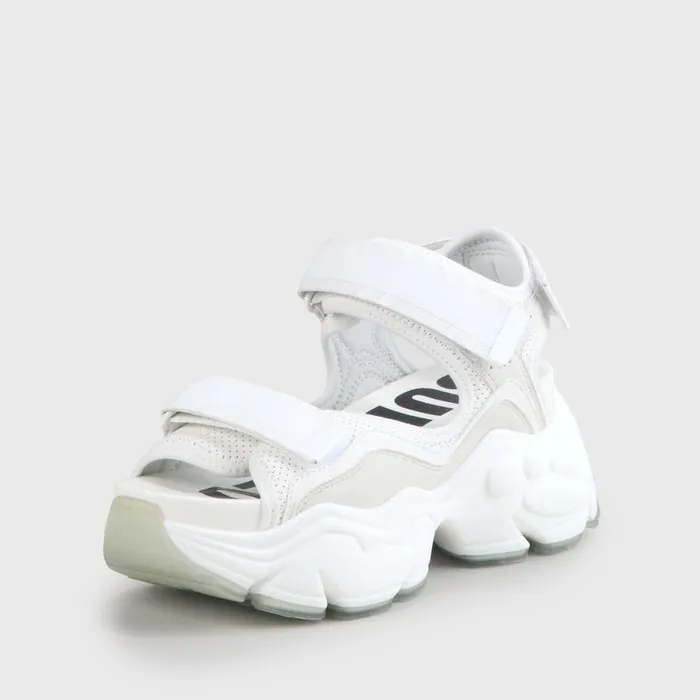 Shop Sandals and Slides BUFFALO Binary 0 White