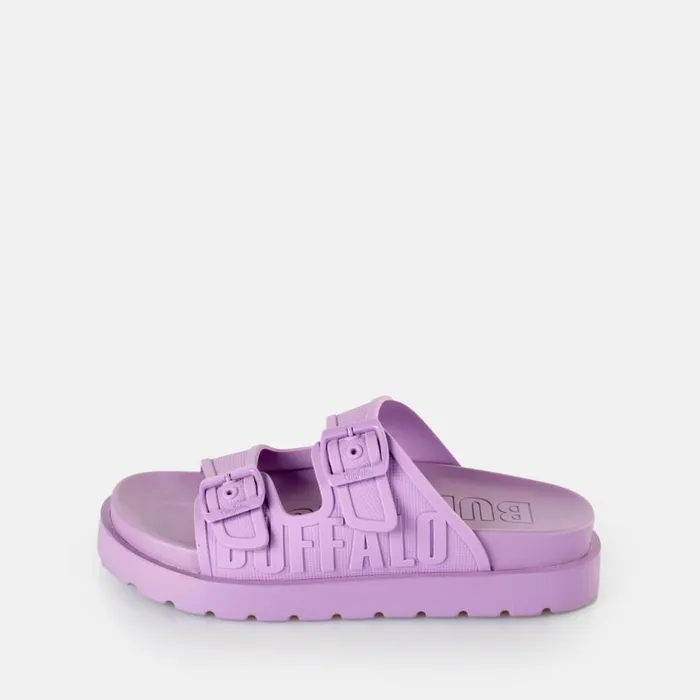 Shop Sandals and Slides BUFFALO Eve Sol Lavender