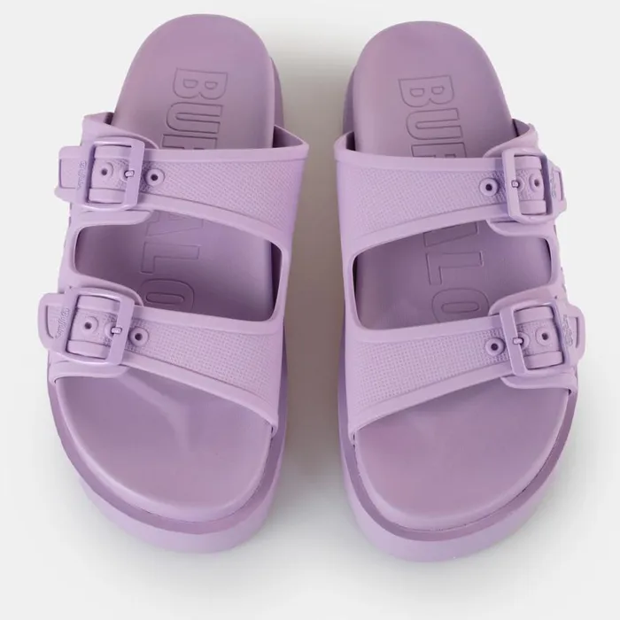 Shop Sandals and Slides BUFFALO Eve Sol Lavender