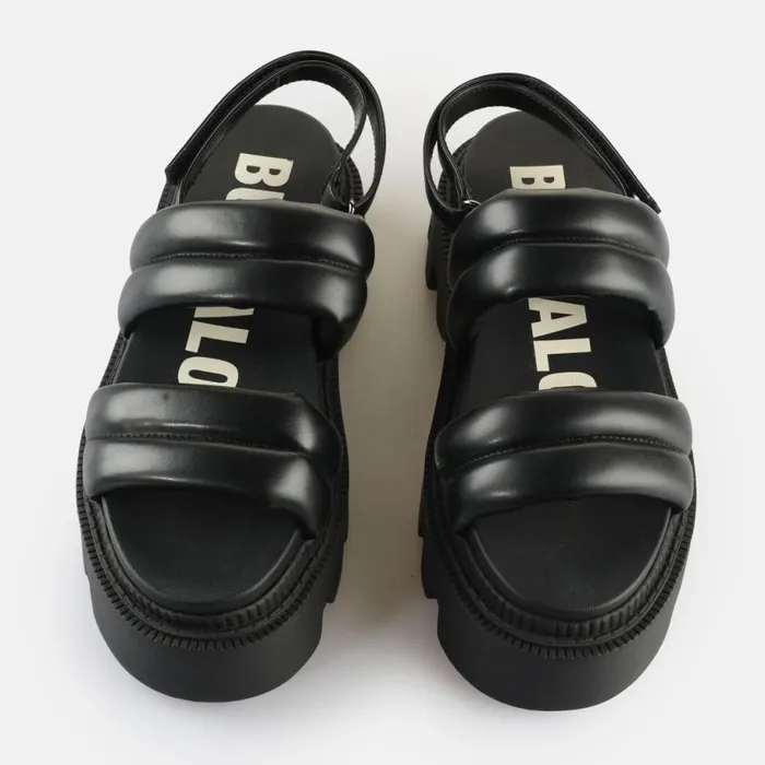 Shop Sandals and Slides BUFFALO Flora Ts Quilt Black
