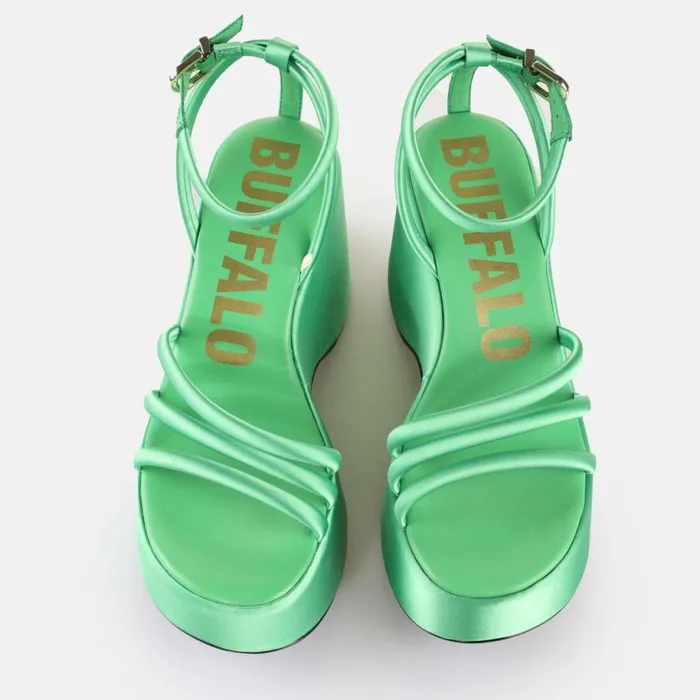 Shop Sandals and Slides BUFFALO Joy Mss Sandal Green