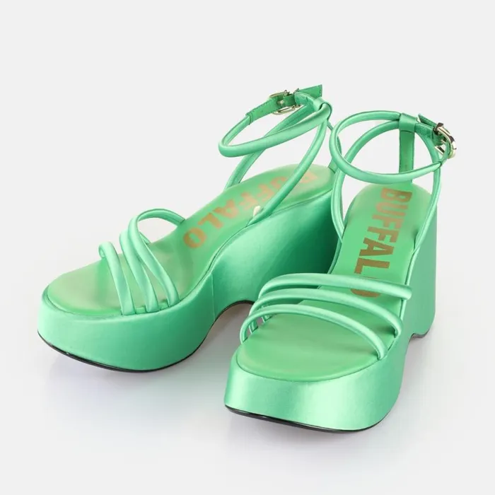 Shop Sandals and Slides BUFFALO Joy Mss Sandal Green