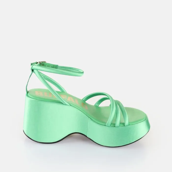 Shop Sandals and Slides BUFFALO Joy Mss Sandal Green