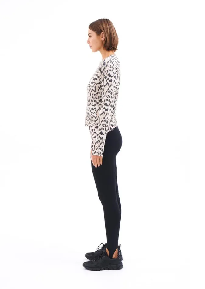 Shop SLALOM PRINTED LEGGING IN LEOPARD PE Nation Leggings