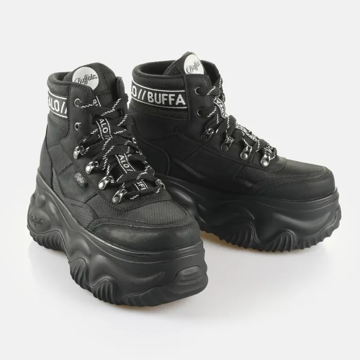 Shop Sneaker BUFFALO Blader Hiking Boot BS Black