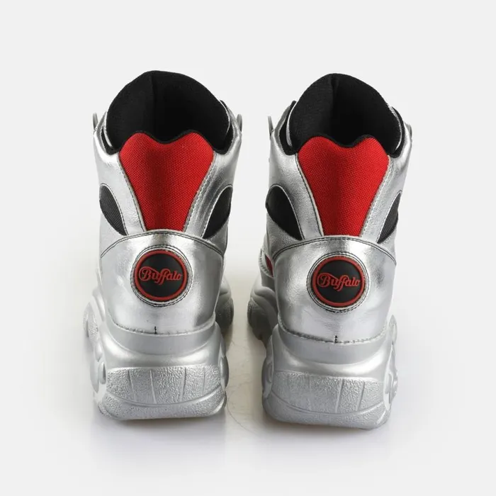 Shop Sneakers BUFFALO 134014 20 Silverwhitered