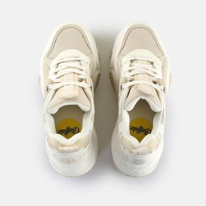 Shop Sneakers BUFFALO Blader Matcha White Beige