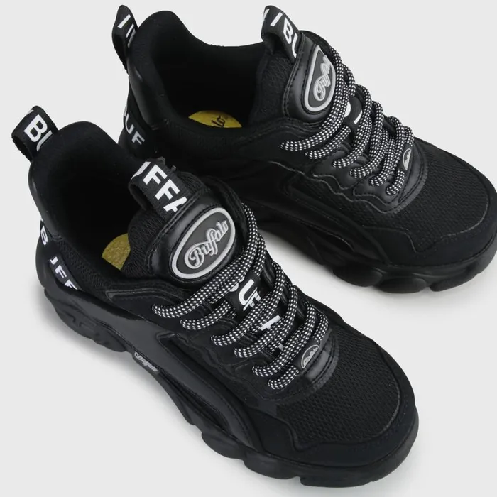 Shop Sneakers BUFFALO CLD Chai Black