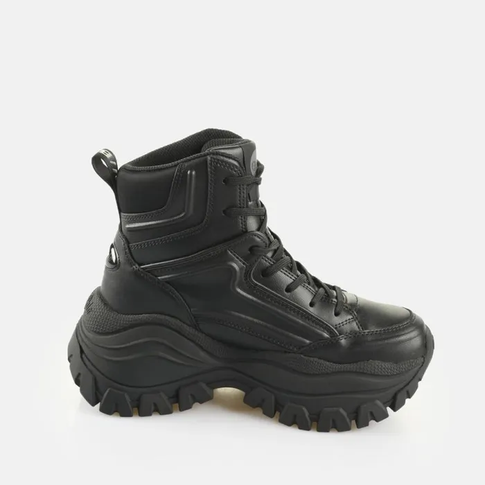 Shop Sneakers BUFFALO Lola Lace Up Mid Hike Black