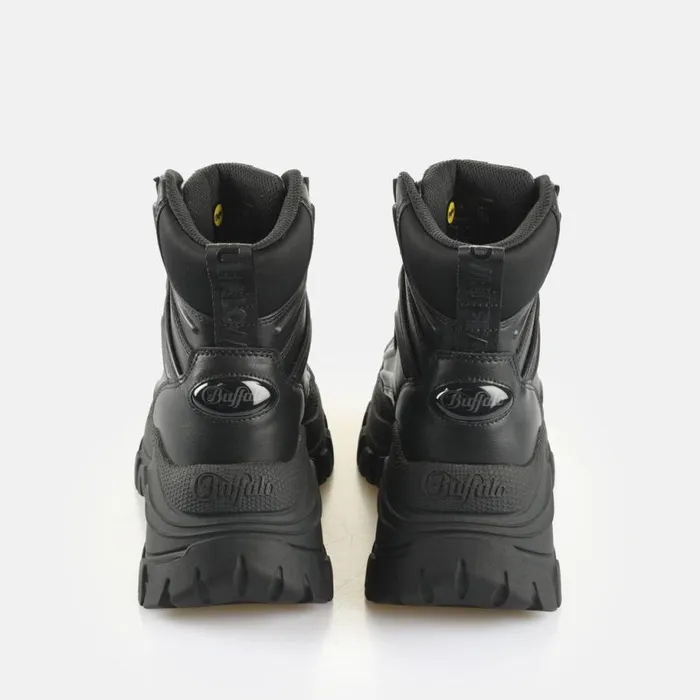 Shop Sneakers BUFFALO Lola Lace Up Mid Hike Black
