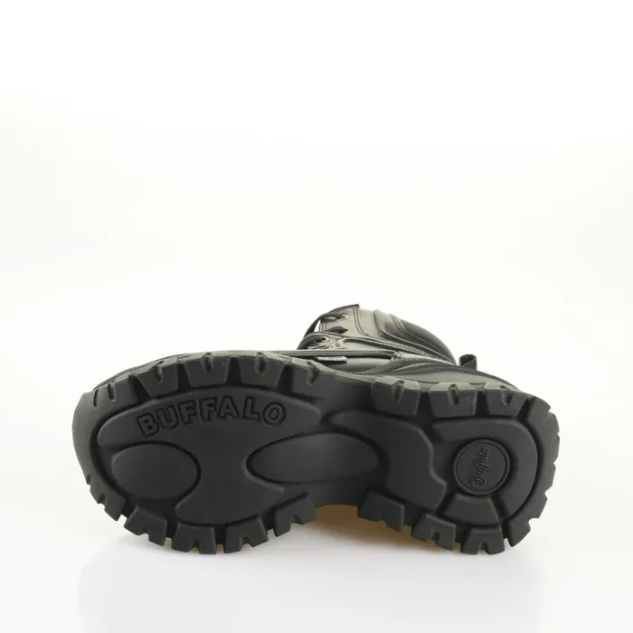Shop Sneakers BUFFALO Lola Lace Up Mid Hike Black