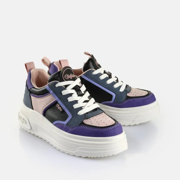 Shop Sneakers BUFFALO Vectra Low Pink Multi