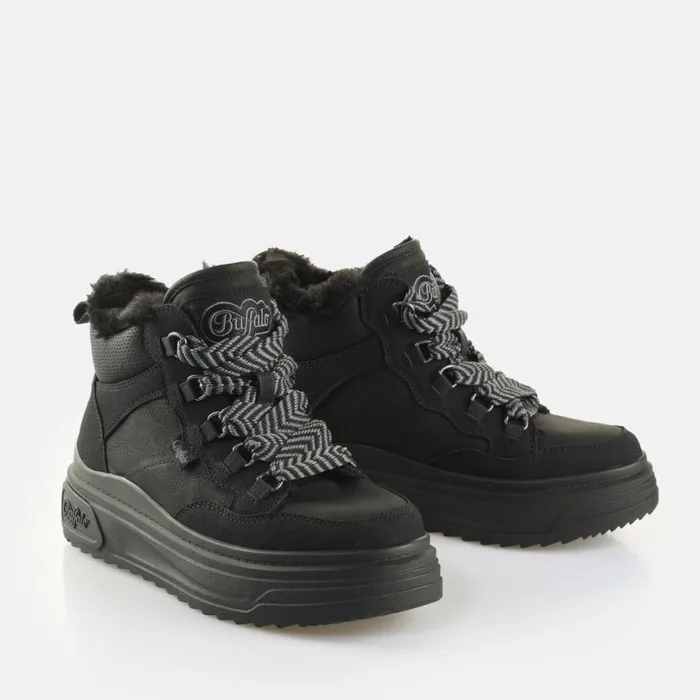 Shop Sneakers BUFFALO Vectra Mid Warm Black