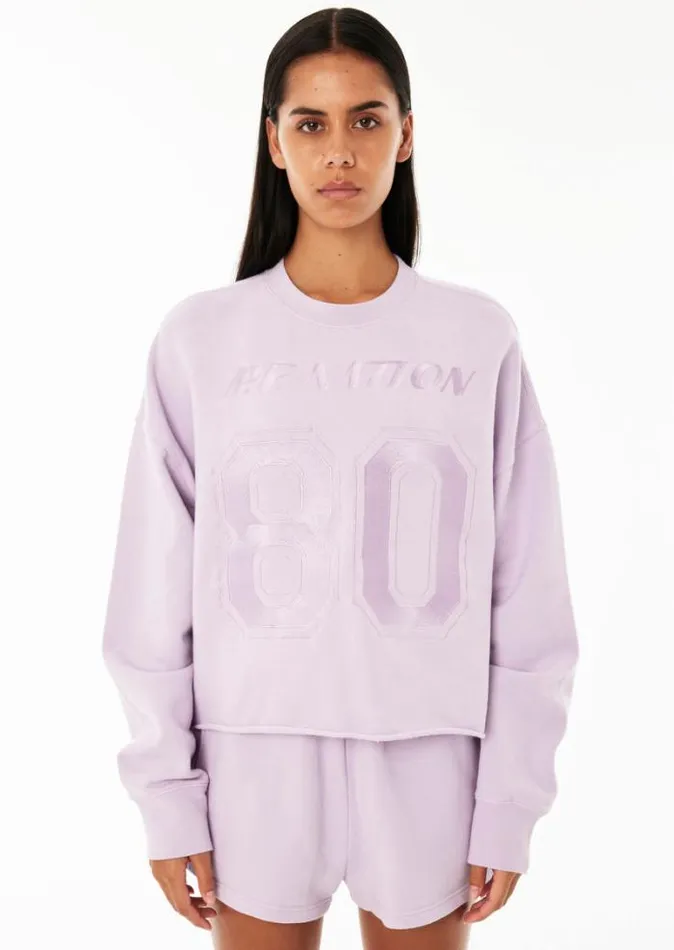 Shop UNDERCUT SWEAT IN FAIR ORCHID PE Nation Sweats
