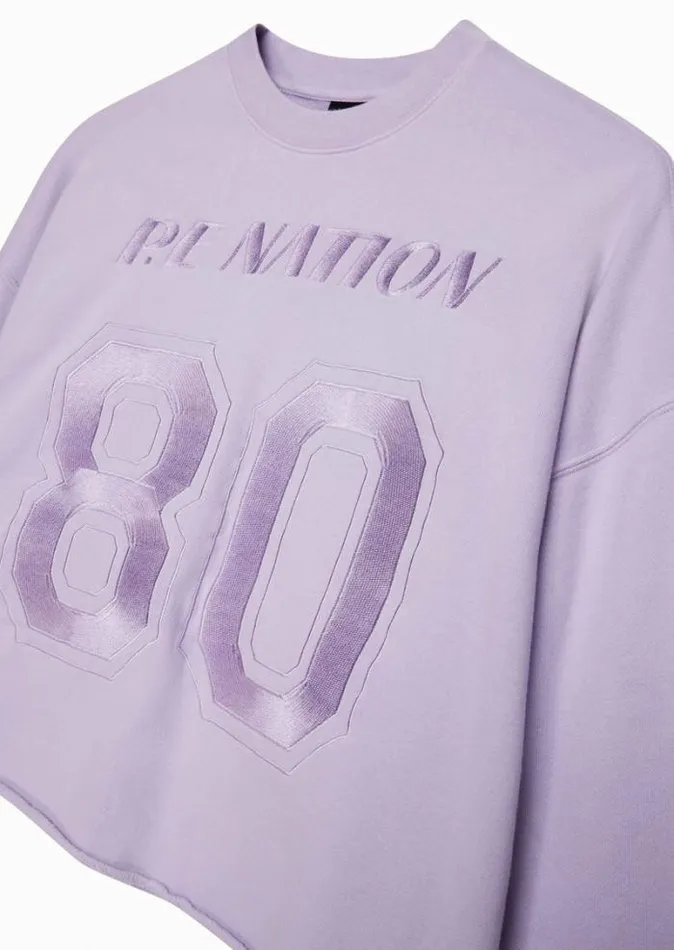 Shop UNDERCUT SWEAT IN FAIR ORCHID PE Nation Sweats