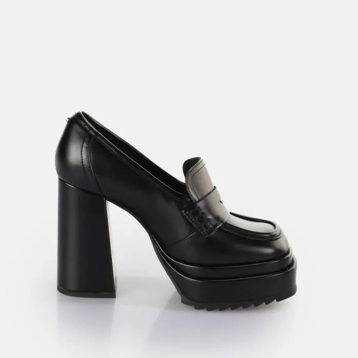Shop Vegan Shoes BUFFALO May W Loafer Black