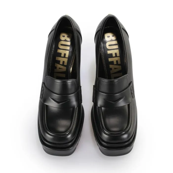 Shop Vegan Shoes BUFFALO May W Loafer Black