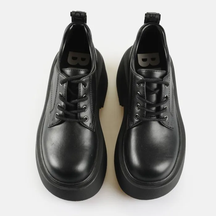 Shop Vegan Shoes BUFFALO Vicious Lace Up Lo Black