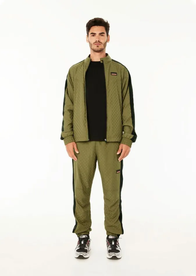 Shop WEST DIVISION JACKET IN KHAKI PE Nation Jackets