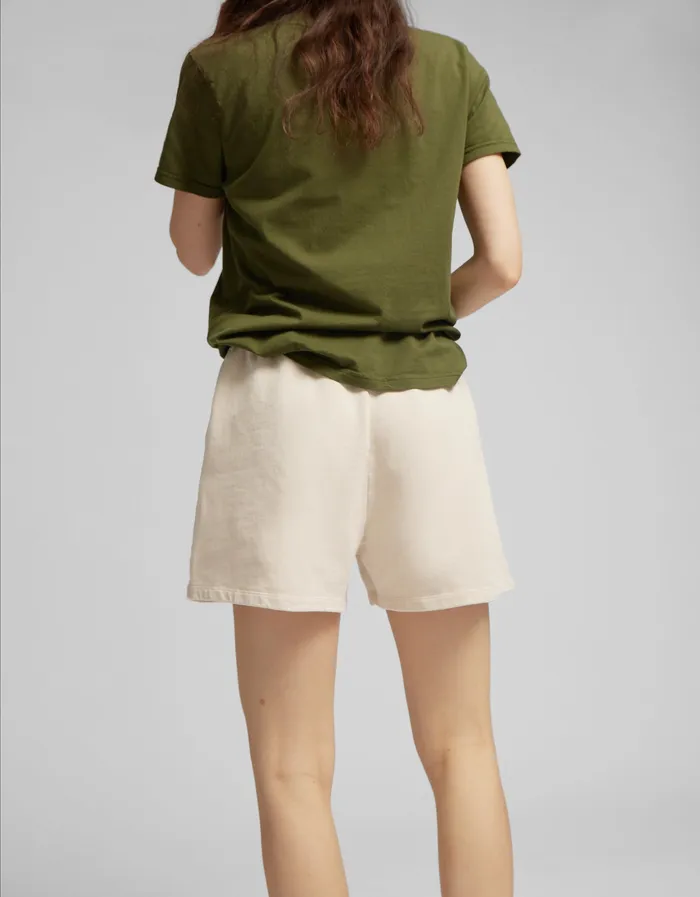 Shorts Colorfulstandard Women Women Organic Sweatshorts 8211 Burned Yellow