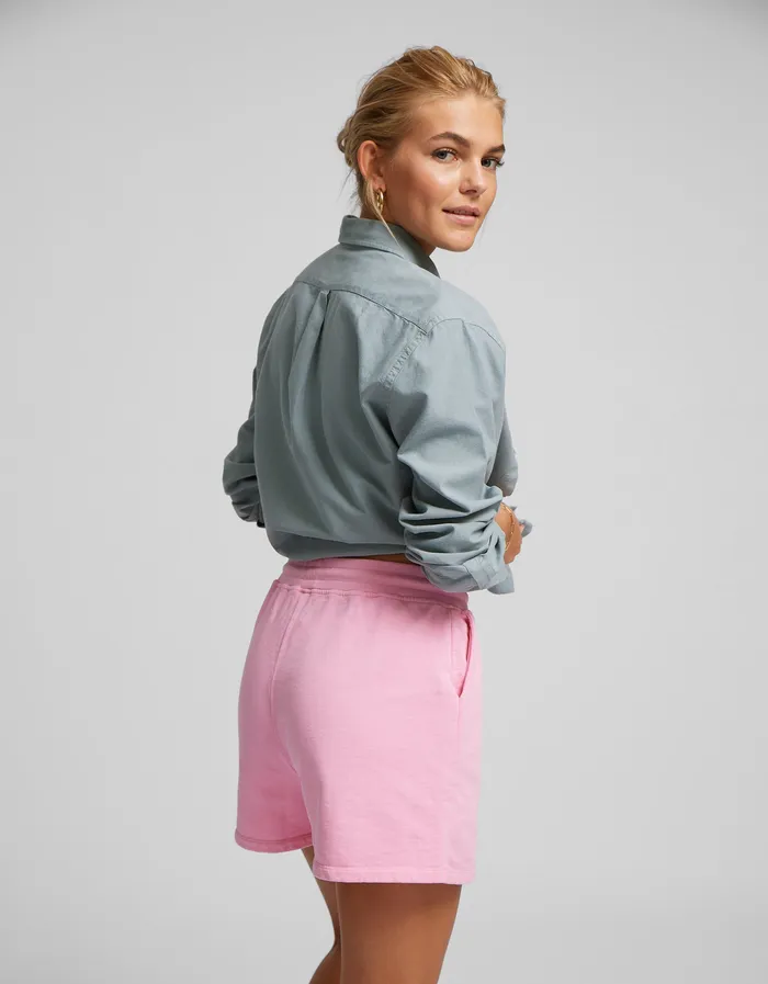 Shorts Colorfulstandard Women Women Organic Sweatshorts 8211 Spring Green