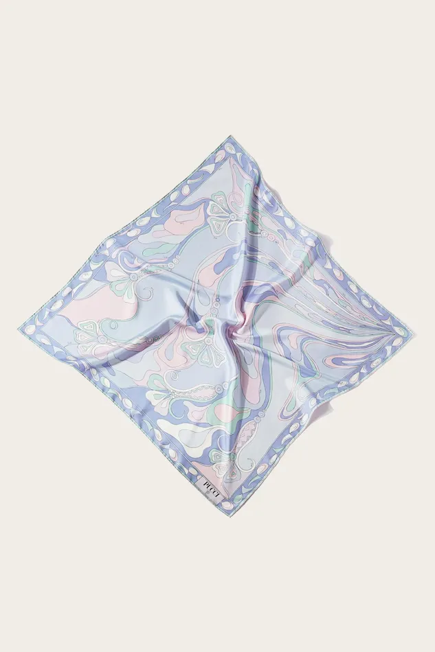 Silks Women PUCCI OrchideePrint Large SilkTwill Carr