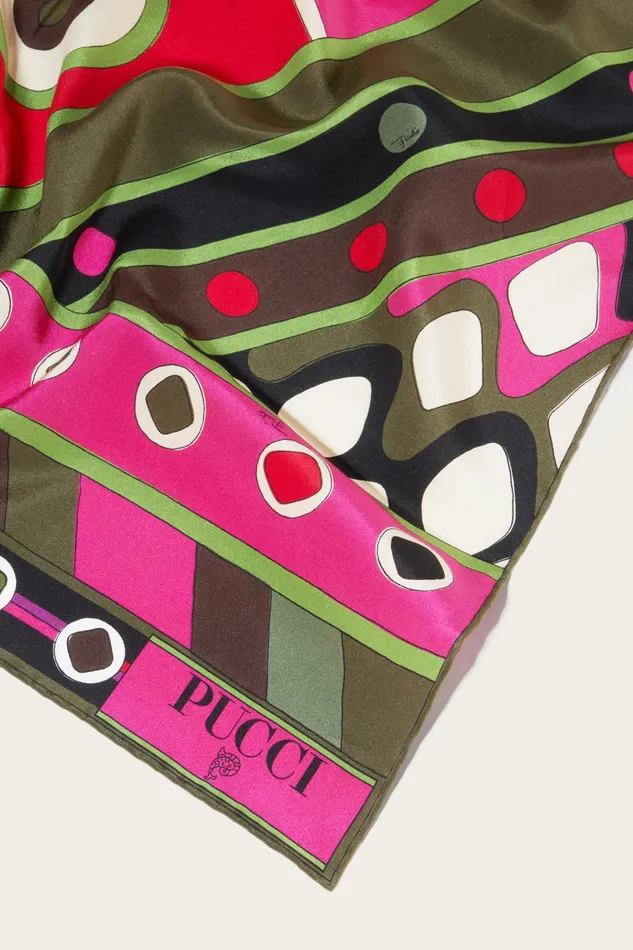 Silks Women PUCCI VivaraPrint SilkTwill Stole