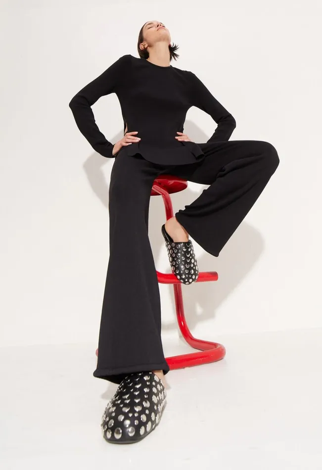 Simon Miller Bottoms Knits By Jabber Pant In Black 8211 Women Simon Miller Bottoms Knits By Jabber Pant In Black 8211 Women