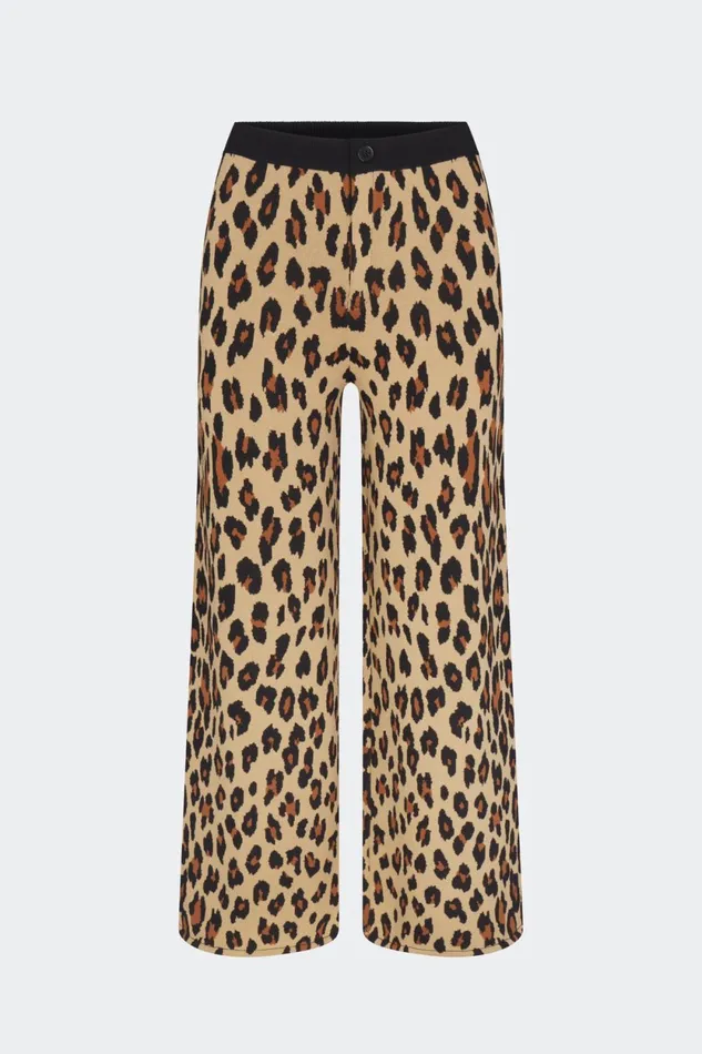Simon Miller Knitwear Knits By Jabber Pant In Cheetah 8211 Women