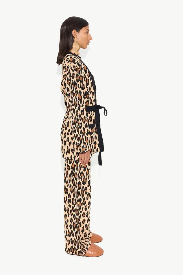 Simon Miller Knitwear Knits By Jabber Pant In Cheetah 8211 Women