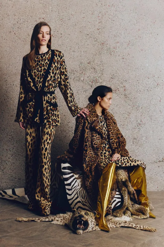 Simon Miller Knitwear Knits By Jabber Pant In Cheetah 8211 Women