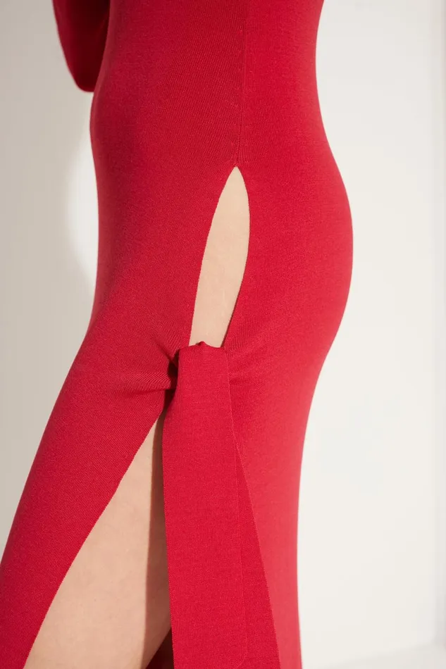 Simon Miller Knitwear Knits By Long Sleeve Junjo Dress In Sangria 8211 Women Simon Miller Knitwear Knits By Long Sleeve Junjo Dress In Sangria 8211 Women
