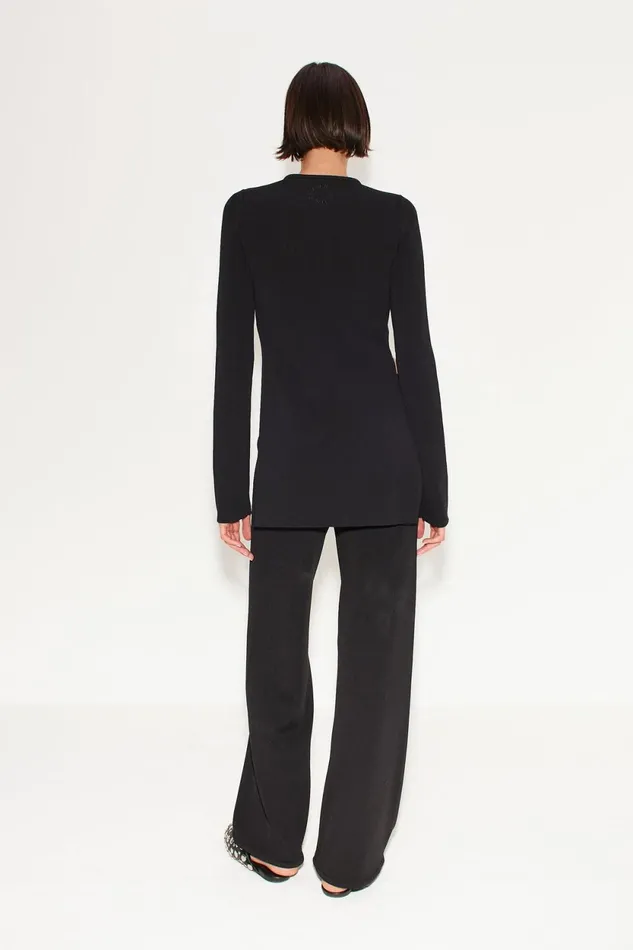 Simon Miller Knitwear Simon Miller Knits By Canoga Long Sleeve Top In Black 8211 Women Simon Miller Knitwear Simon Miller Knits By Canoga Long Sleeve Top In Black 8211 Women