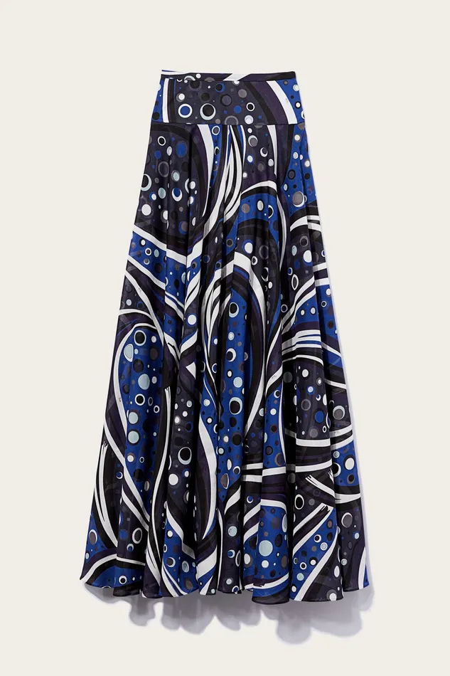 Skirts Women PUCCI FontanePrint Cotton Skirt
