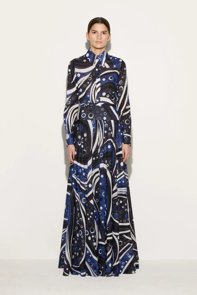 Skirts Women PUCCI FontanePrint Cotton Skirt