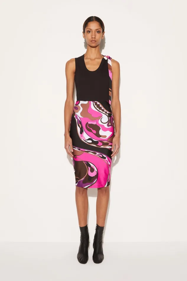 Skirts Women PUCCI OrchideePrint Pencil Skirt