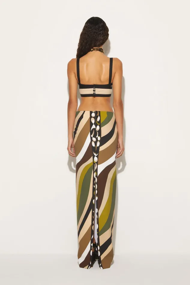 Skirts Women PUCCI PesciPrint Long Skirt