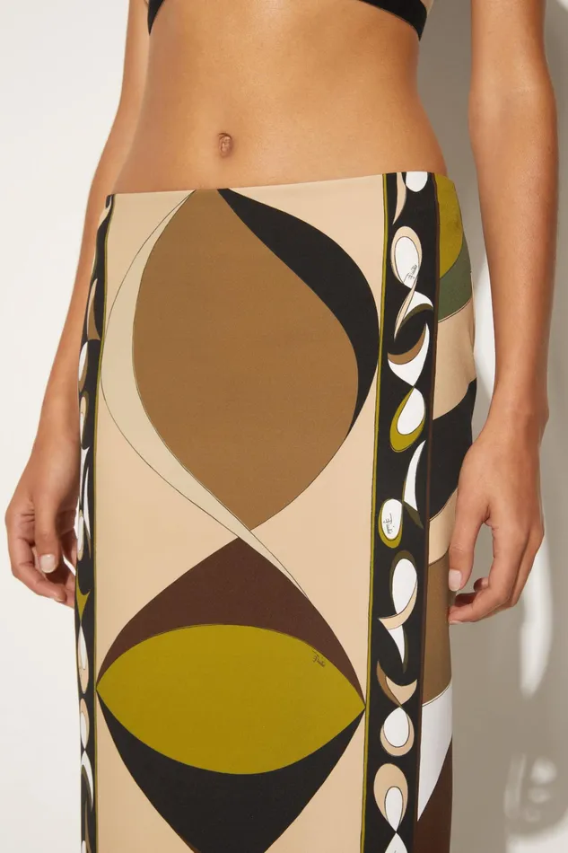 Skirts Women PUCCI PesciPrint Long Skirt
