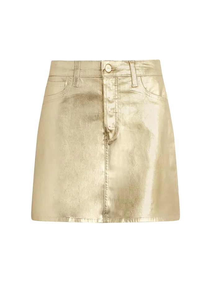 Skirts Women THE CARA SKIRT Gold Foil Joe8217s Jeans