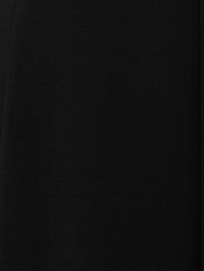Sleeveless VNeck Wool DoubleFace Sheath Dress Black Women Akris Dresses